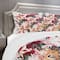 Designart 'Floral Pattern with Roses and Lily' Modern & Contemporary Bedding Set - Duvet Cover & Shams